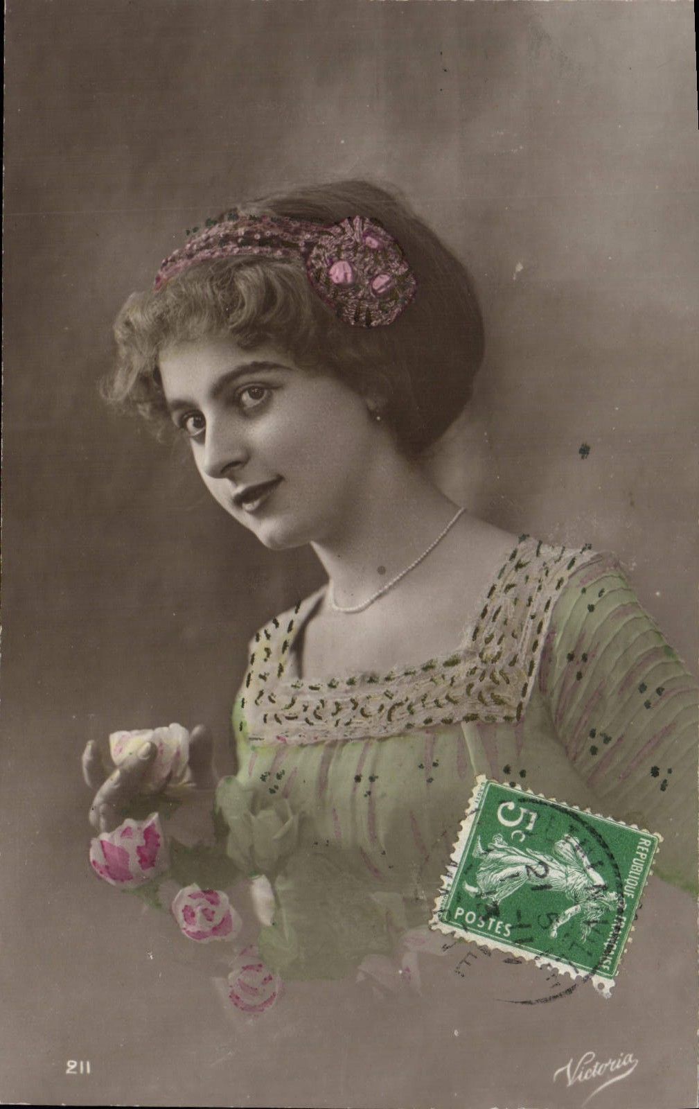 CPA Fantaisie Femme 
