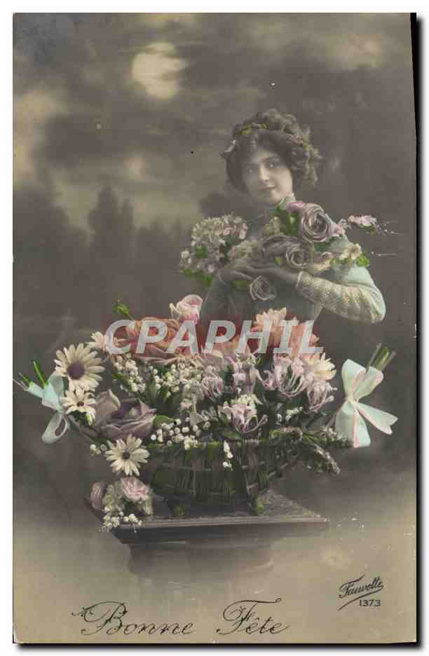 CPA Fantaisie Femme 
