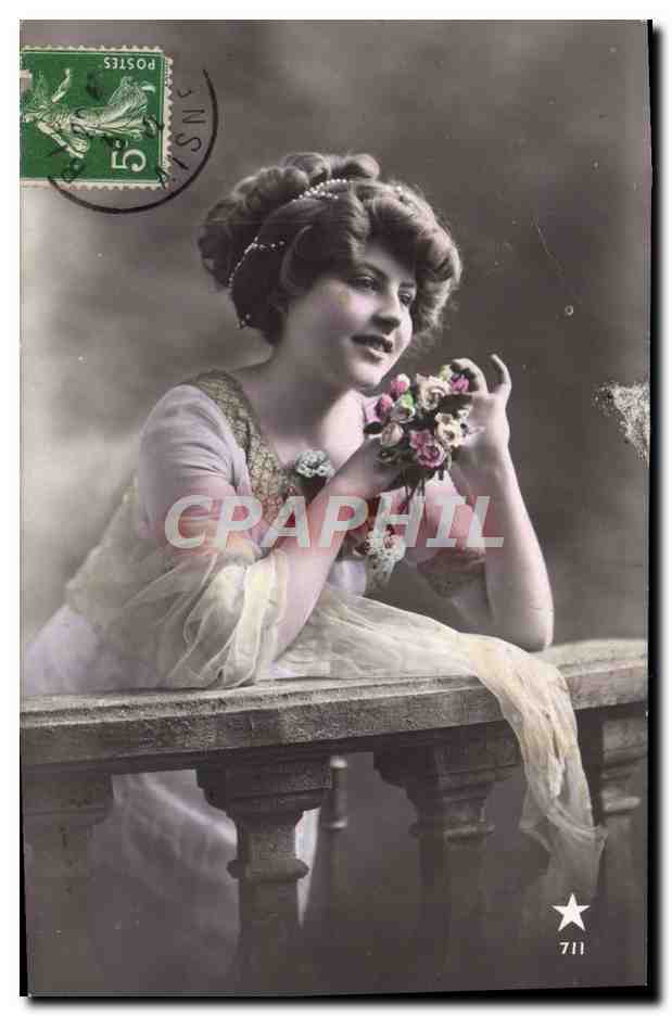 CPA Fantaisie Femme 