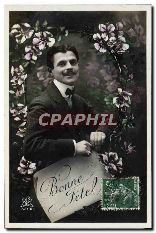 CPA Fantaisie Homme 