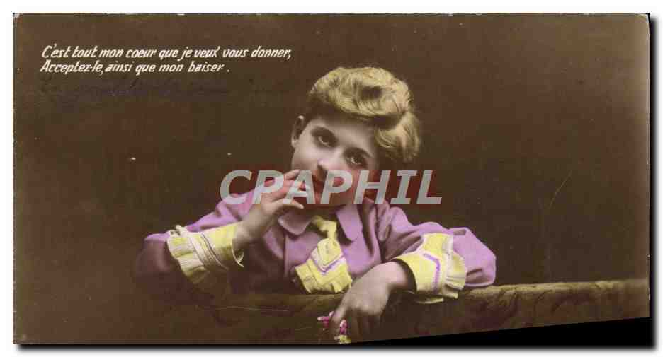 CPA Fantaisie Enfant