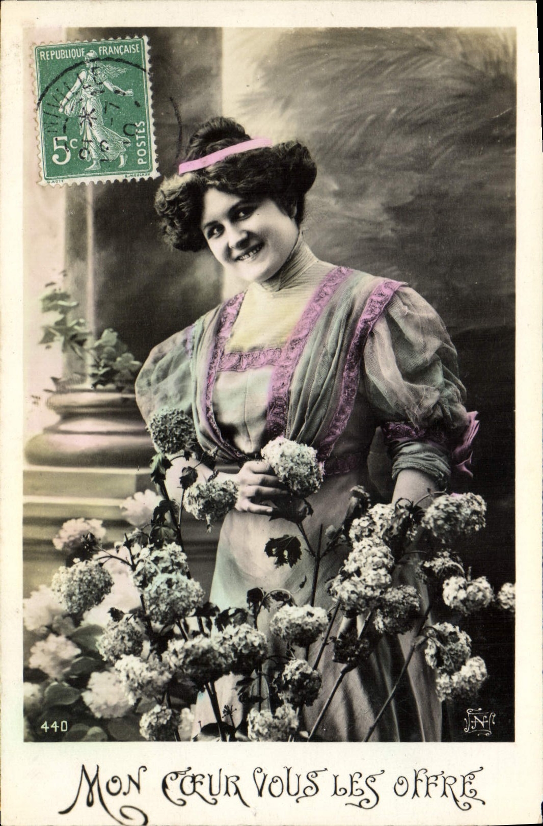 CPA Fantaisie Femme 