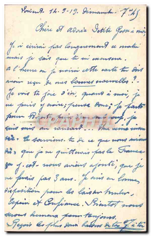CPA Fantaisie Femme Ange Toile d'araignee Araignee  — Rückseite