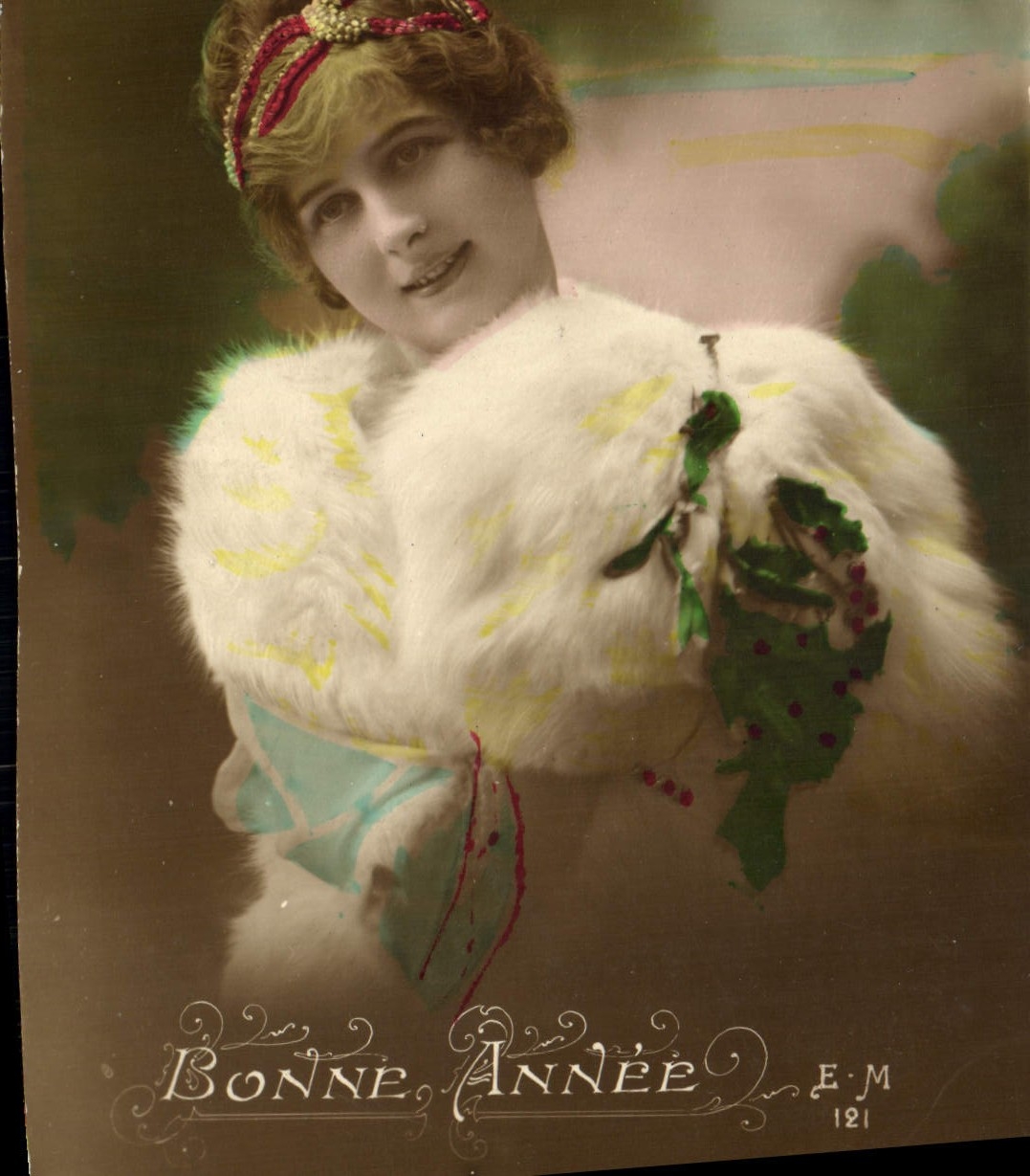CPA Fantaisie Femme 