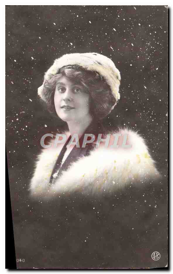 CPA Fantaisie Femme 