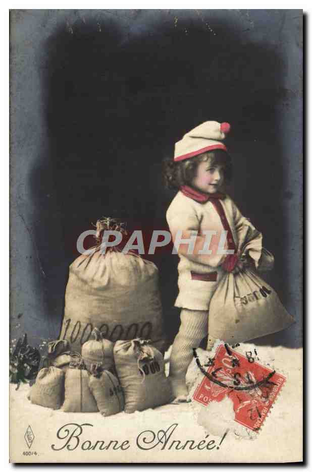 CPA Fantaisie Enfant Bonen annee