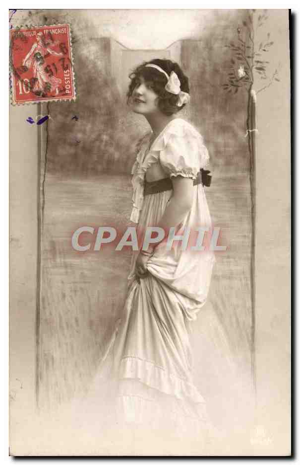 CPA Fantaisie Femme 