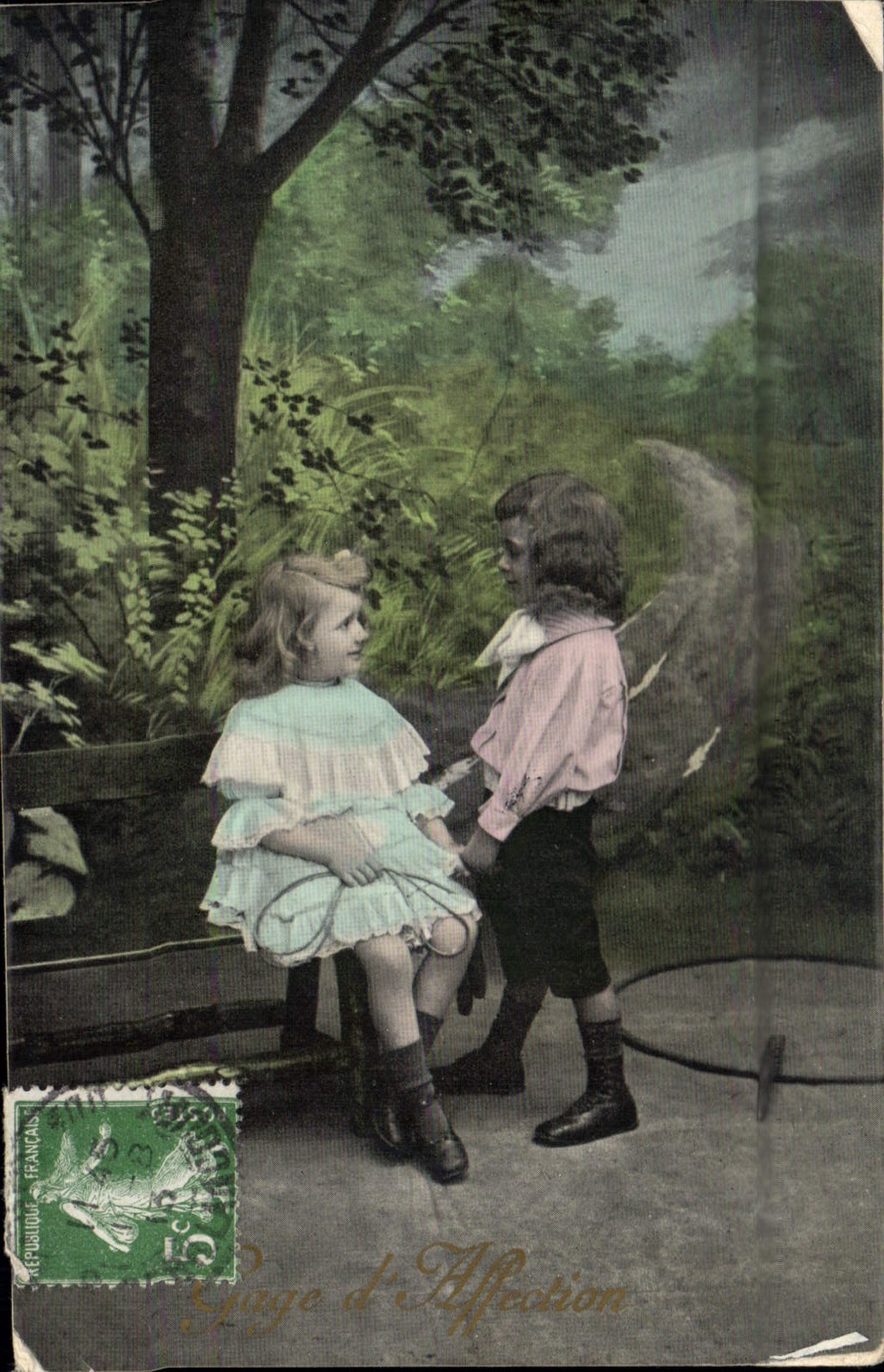 CPA Fantaisie Enfants