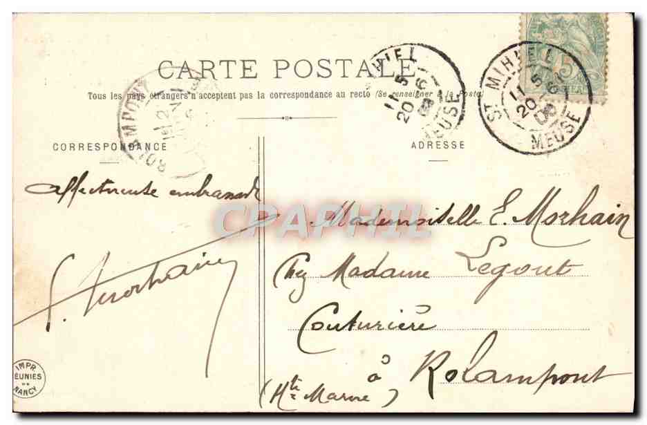 Femme au café — Le Café de la Parisienne — Édition Bergeret, n°5 — Reverso