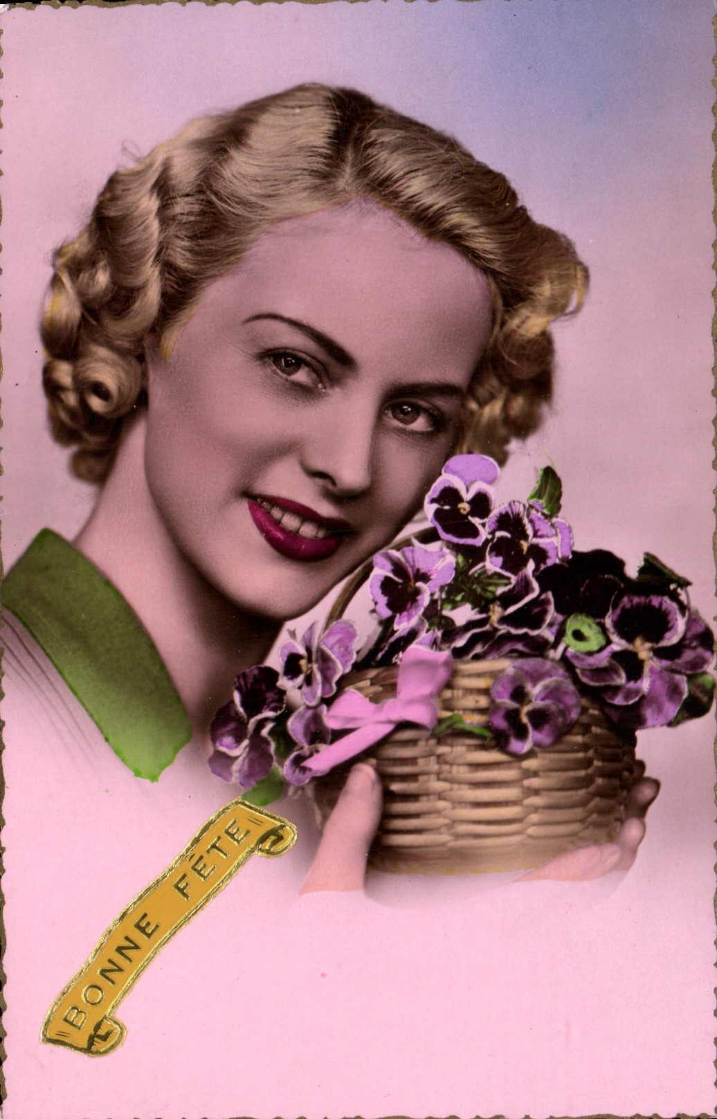 CPA Fantaisie Femme 