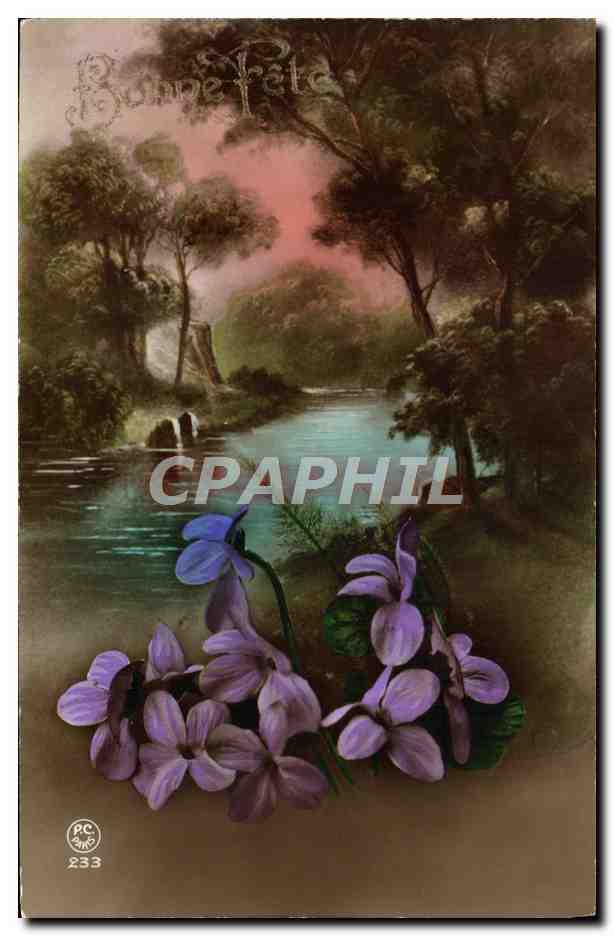 CPA Fantaisie Fleurs
