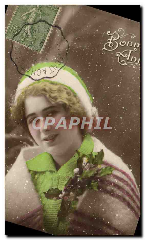 CPA Fantaisie Femme 
