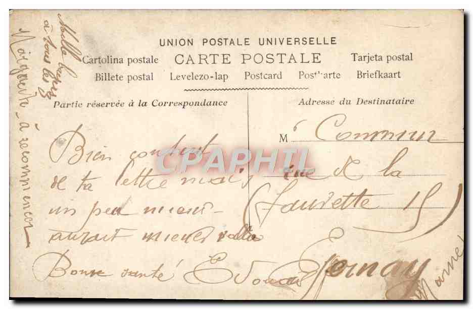 CPA Fantaisie Enfants — Verso