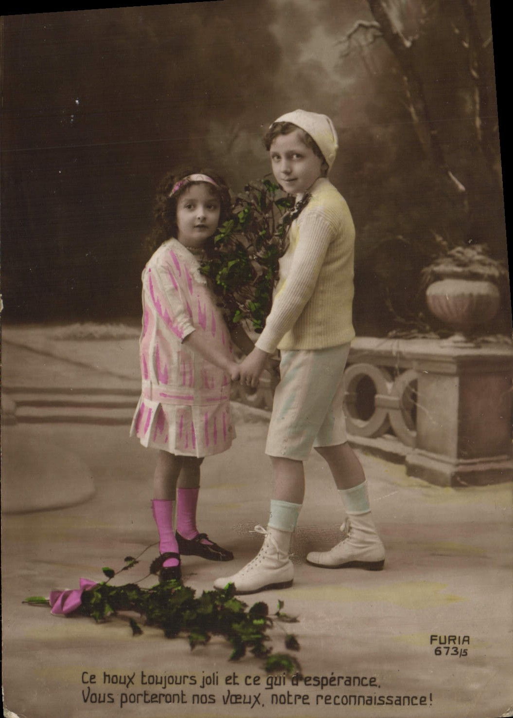 CPA Fantaisie Enfants