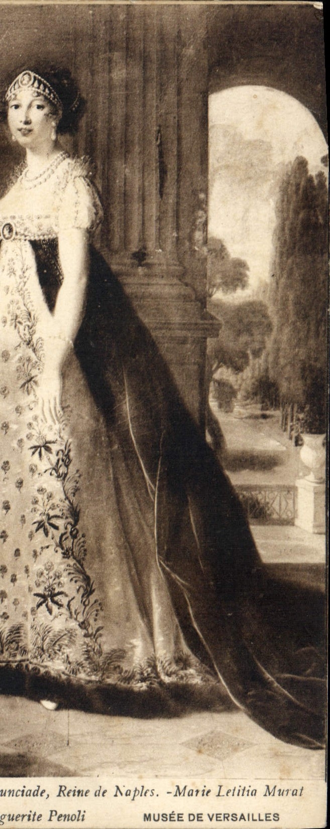 CPA Mme lebrun Marie Annunciade Reine de Naples Musee de Versailles