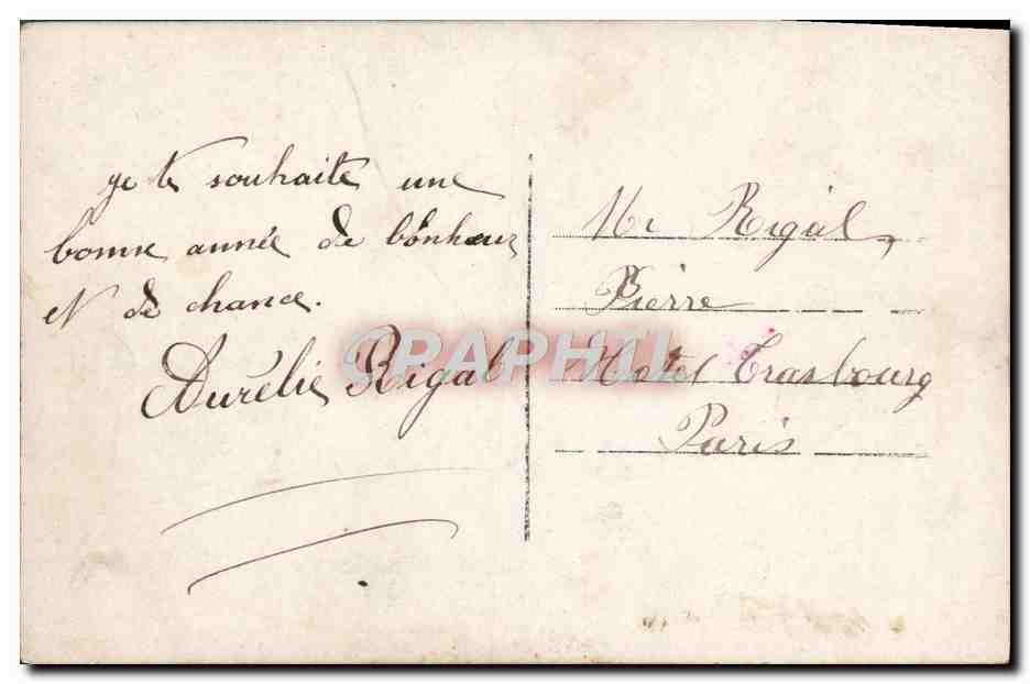 CPA Fantaisie Femme Fleurs — Rückseite