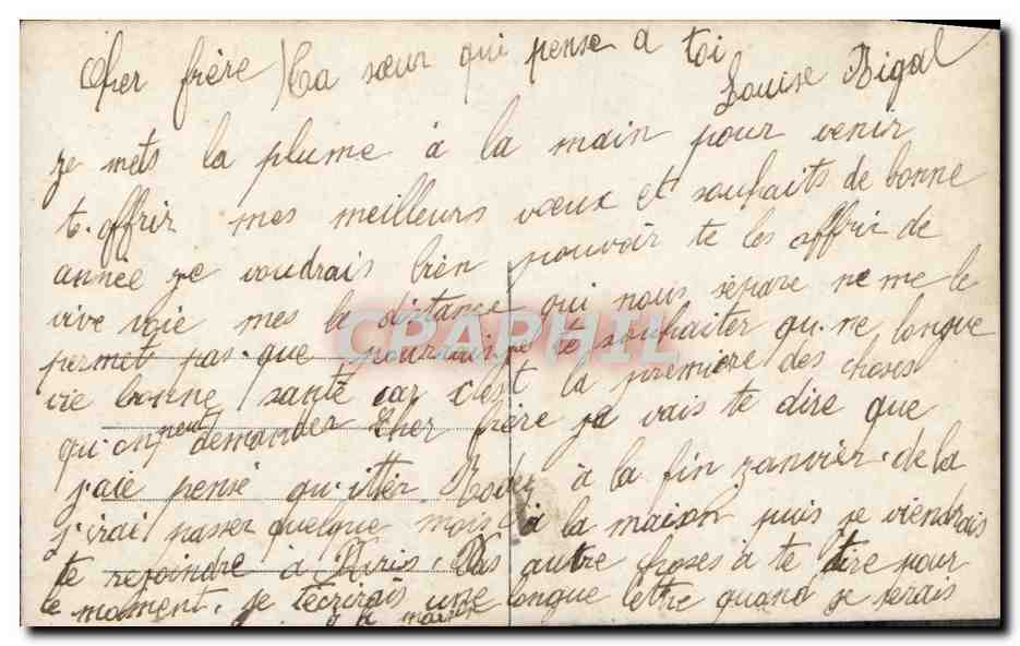 Jeune femme en robe ornée — tenant un bouquet de dahlias — éditeur anonyme — Achterkant