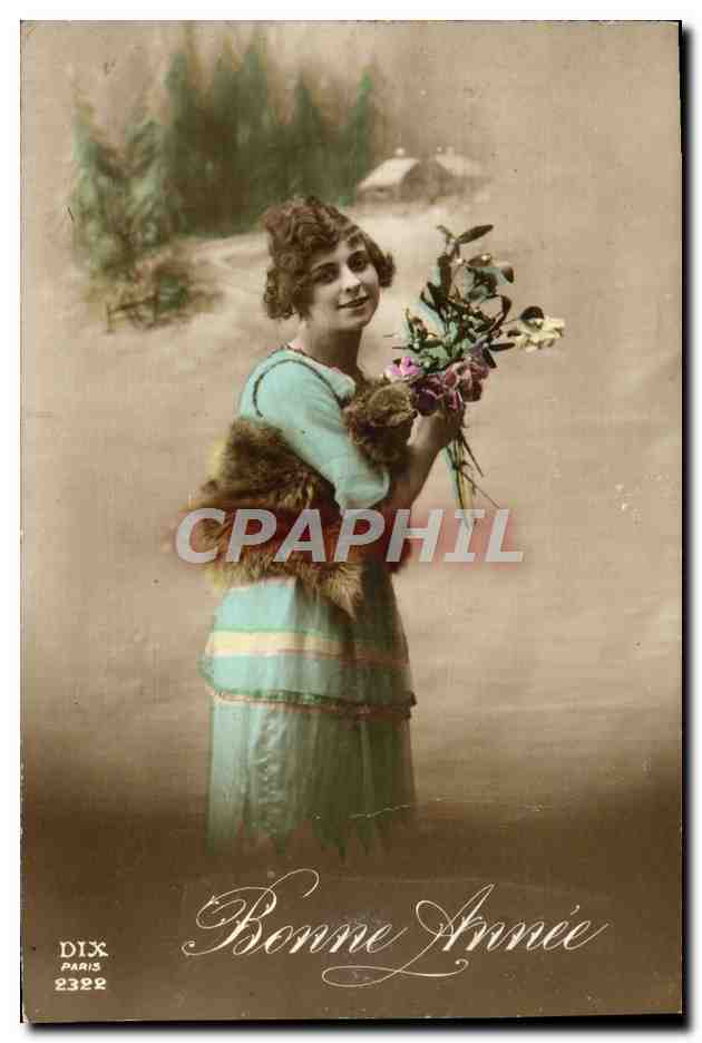 CPA Fantaisie Femme 