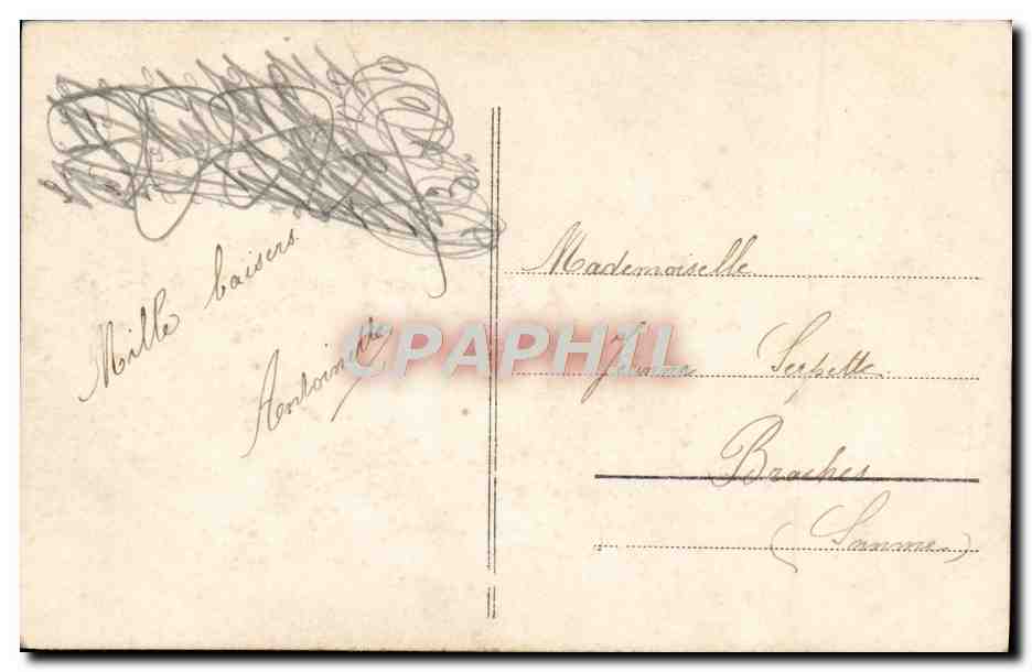CPA Fantaisie Enfant  — Rückseite