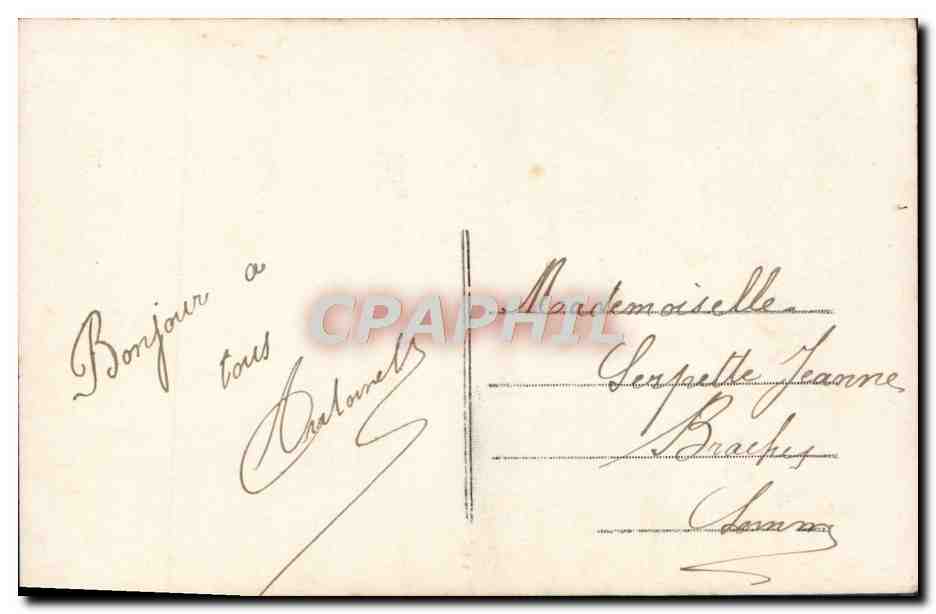 CPA Fantaisie Enfant  — Verso