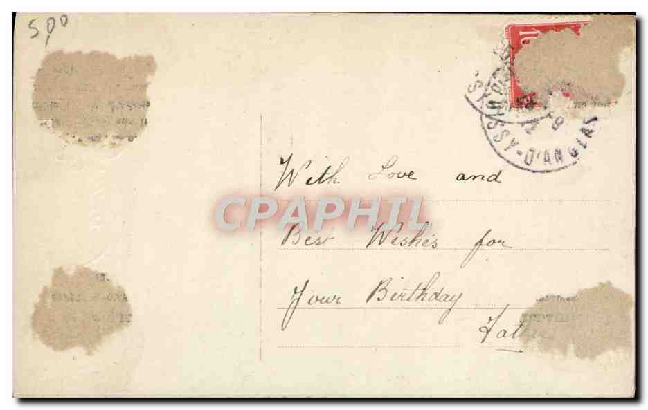 CPA Fantaisie Enfant  — Rückseite