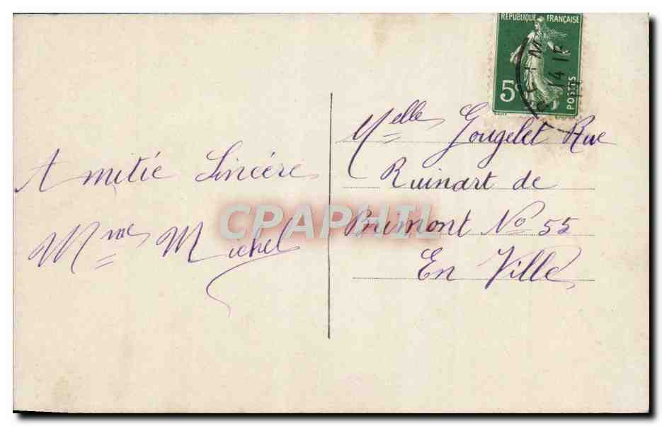 CPA Fantaisie Enfant  — Verso