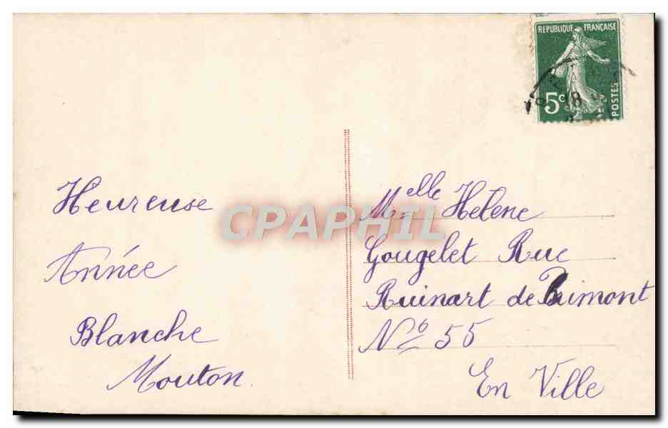 CPA Fantaisie Enfant  — Verso