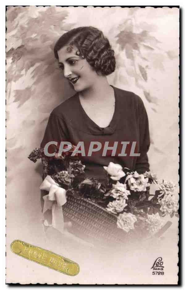 CPA Fantaisie Femme 