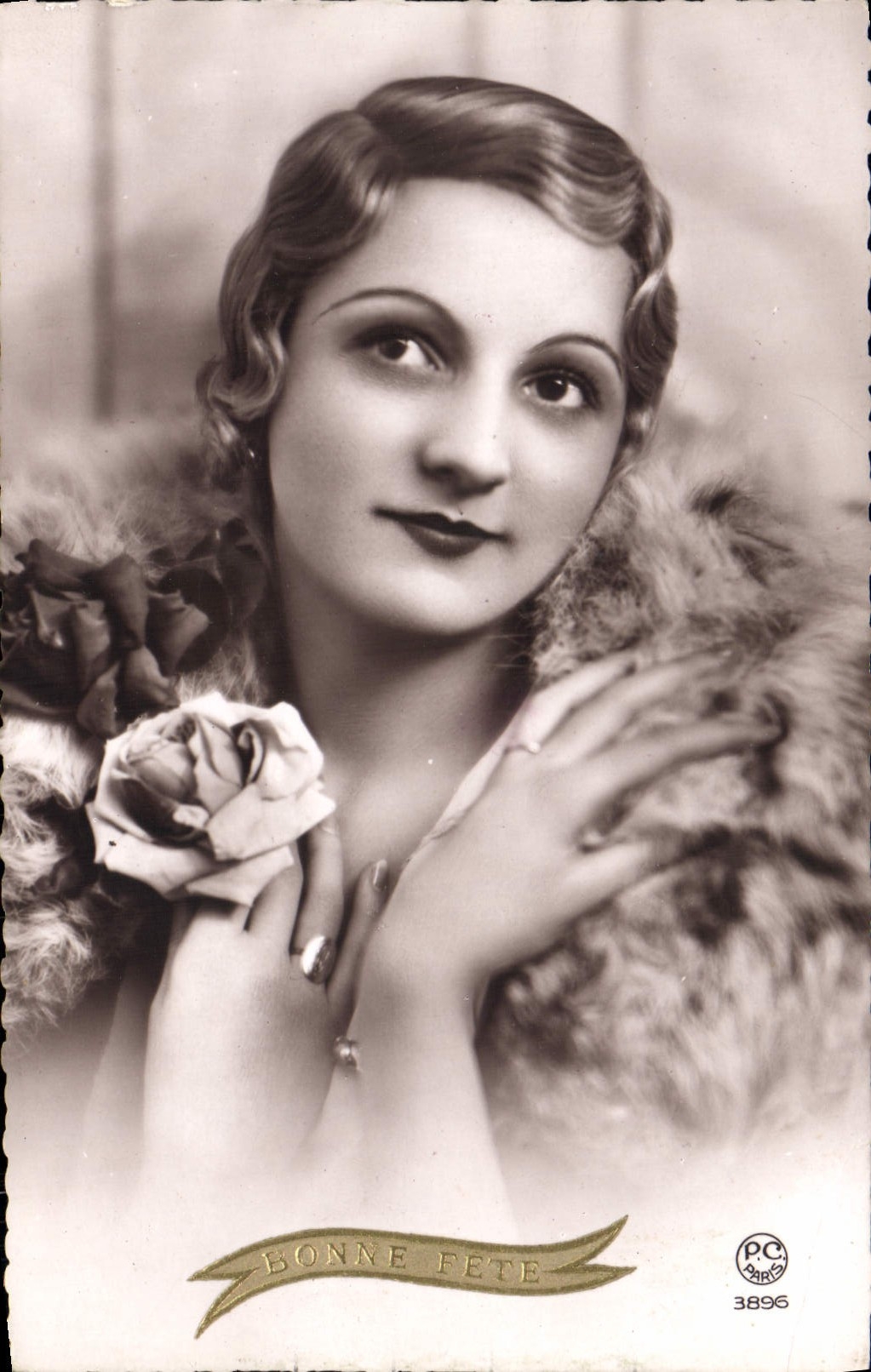 CPA Fantaisie Femme 