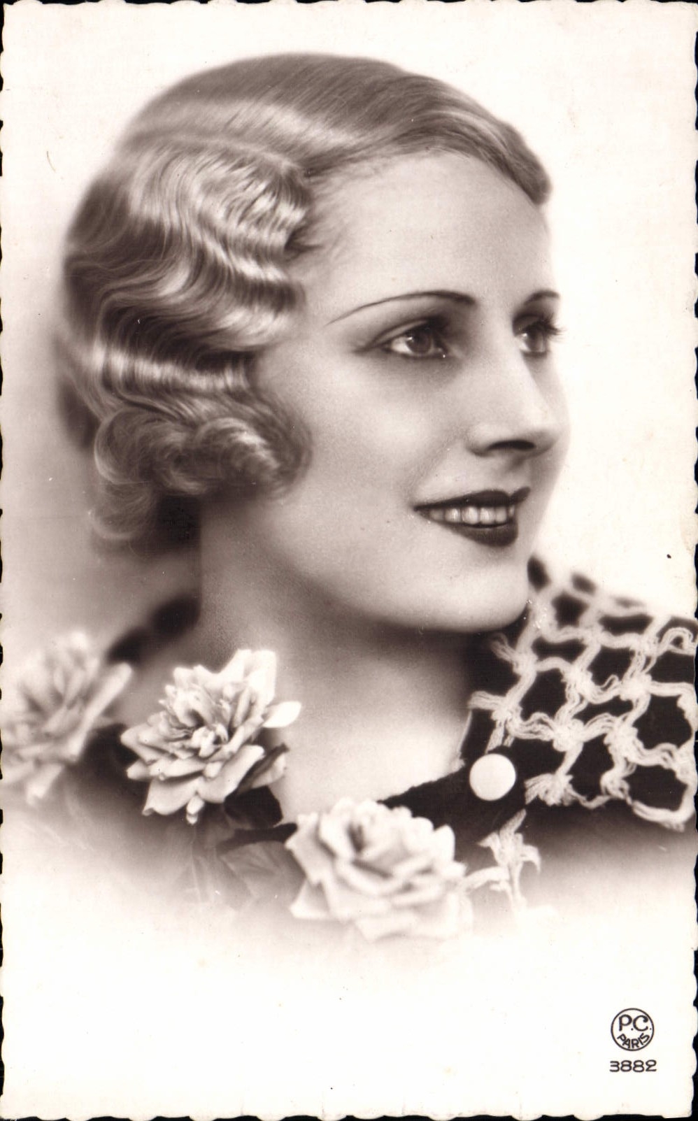 CPA Fantaisie Femme 