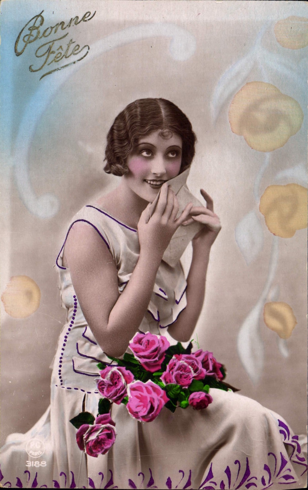CPA Fantaisie Femme 