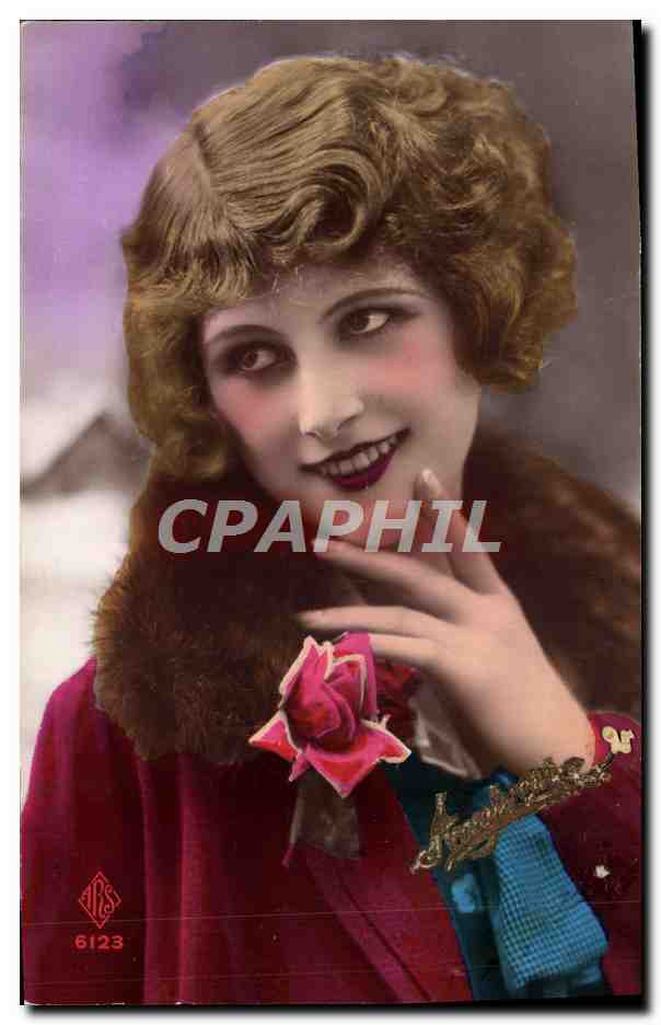 CPA Fantaisie Femme 