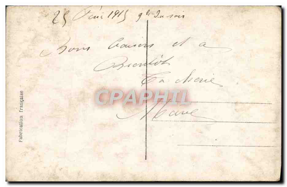 CPA Fantaisie Femme Germanie  — Rückseite