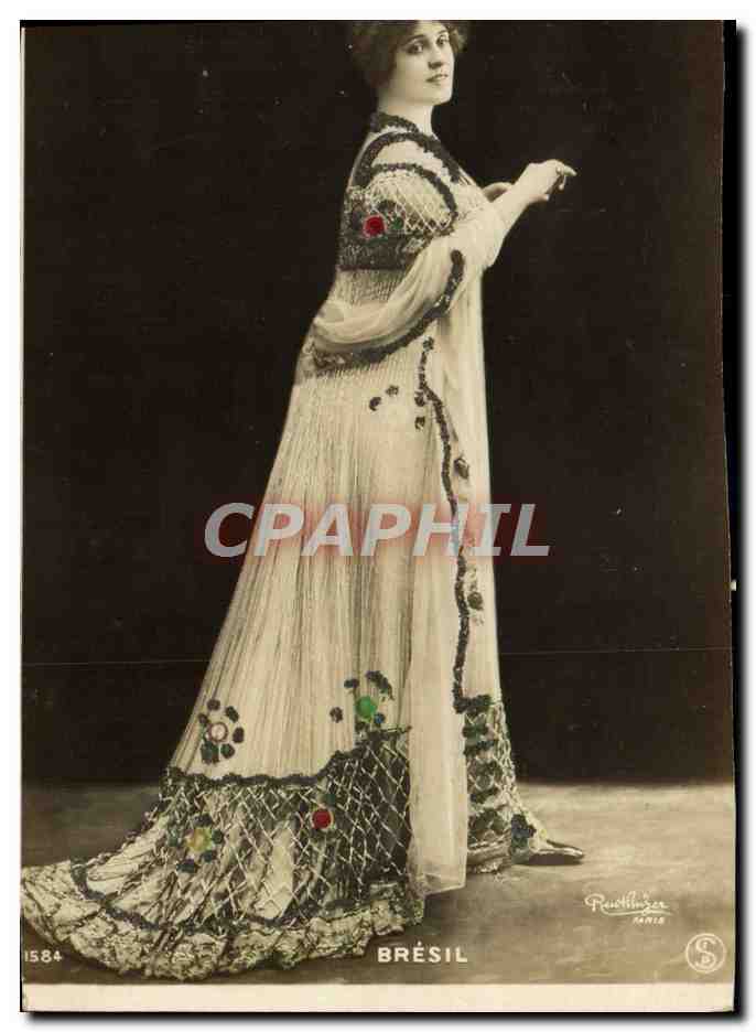 CPA Fantaisie Femme Bresil