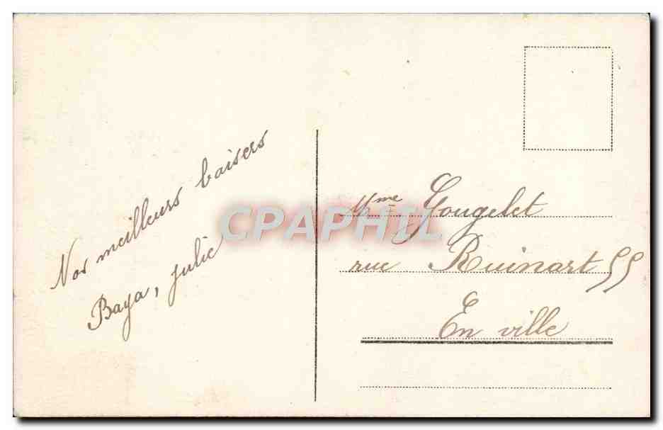 CPA Fantaisie Enfant — Verso