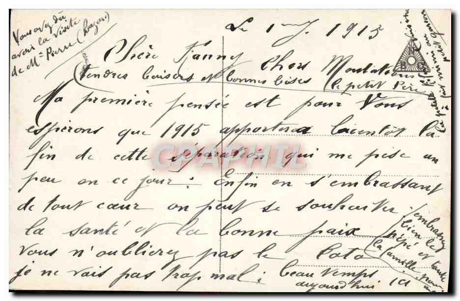 CPA Fantaisie Enfant — Verso