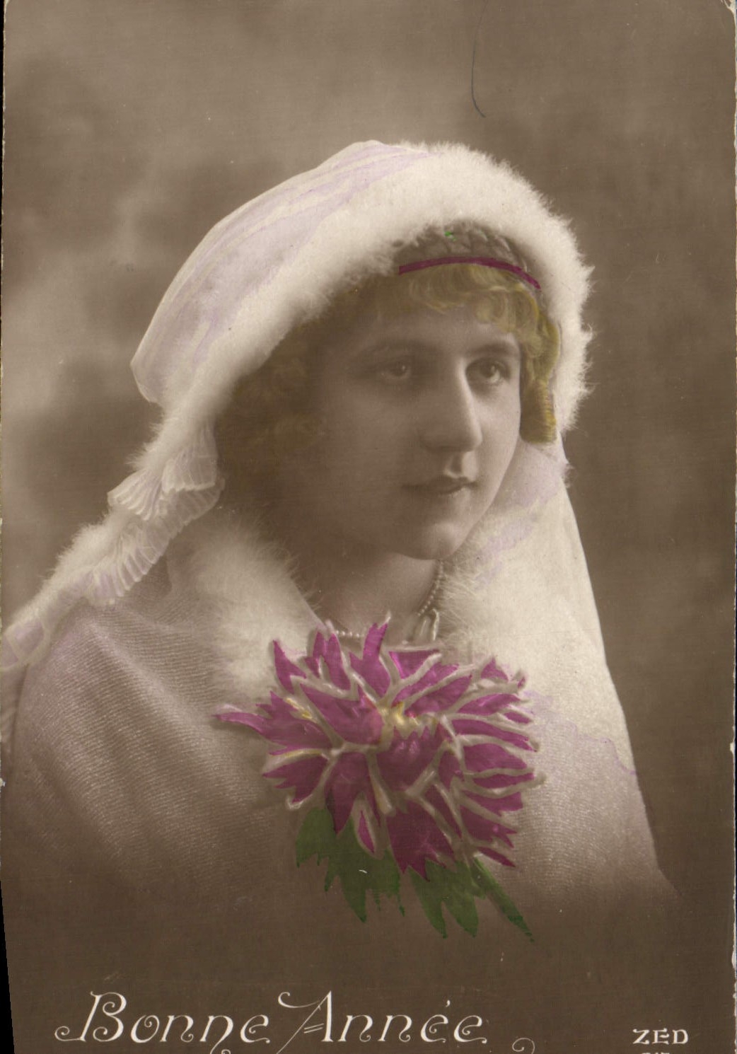 CPA Fantaisie Femme 