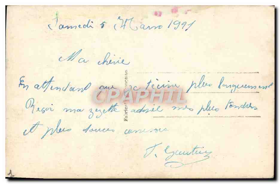 Couple avec roses — Suzy 219 — Éditeur Suzy — Rückseite
