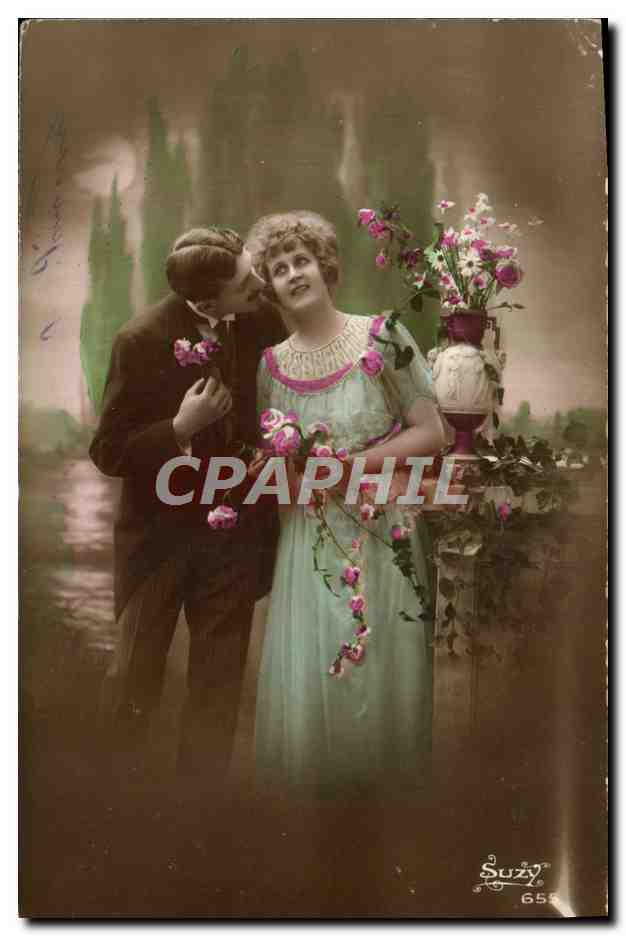 CPA Fantaisie Femme 