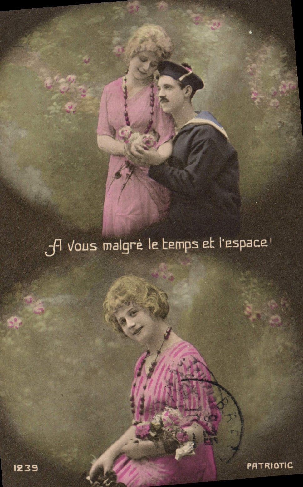 CPA Fantaisie Femme Marin