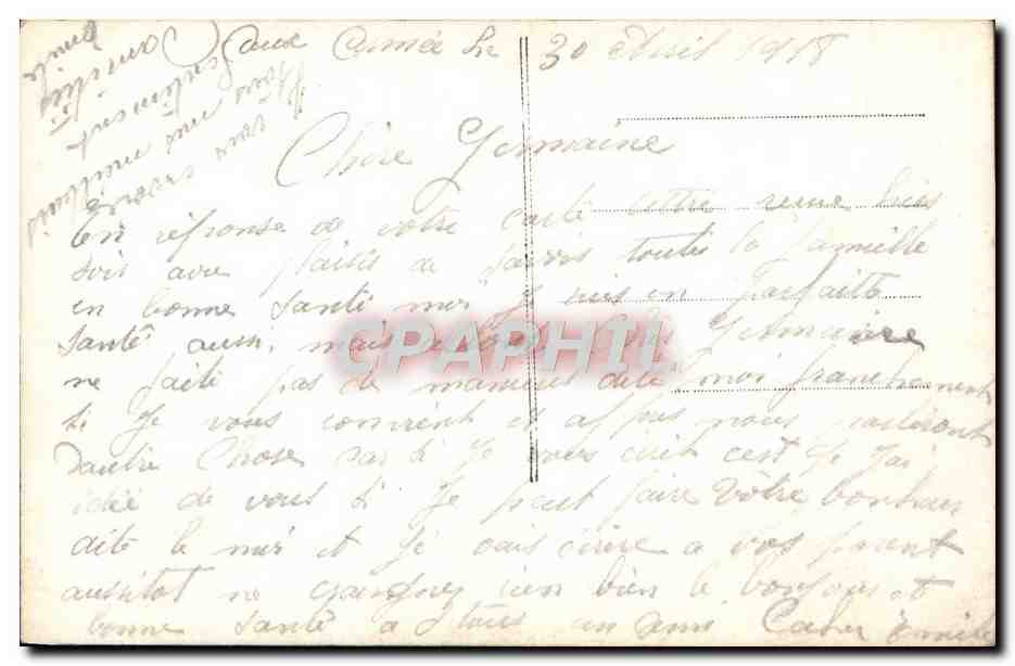 Couple avec bouquet de roses — Novetta, n° 604 — Verso