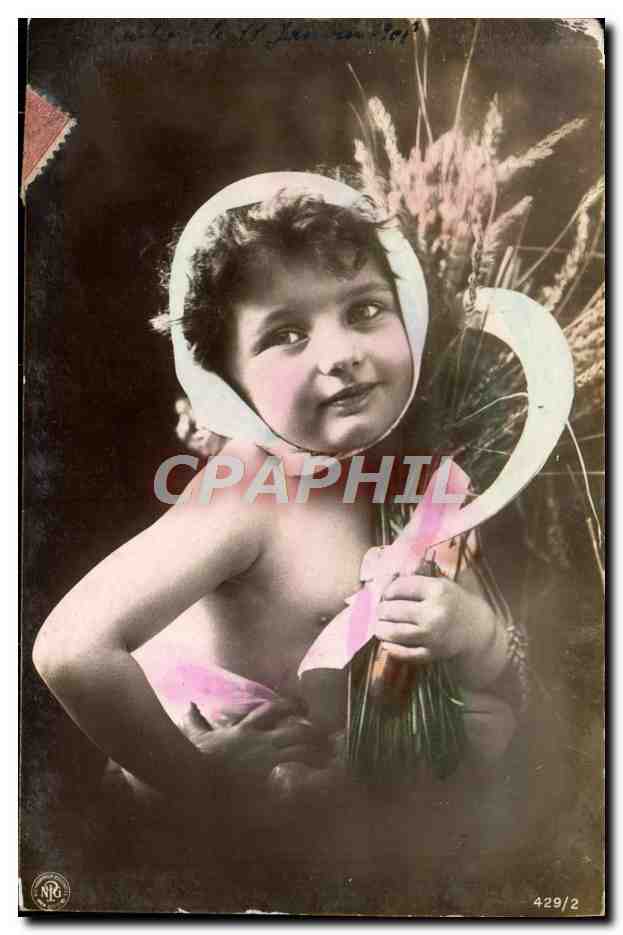 CPA Fantaisie Enfant serpe