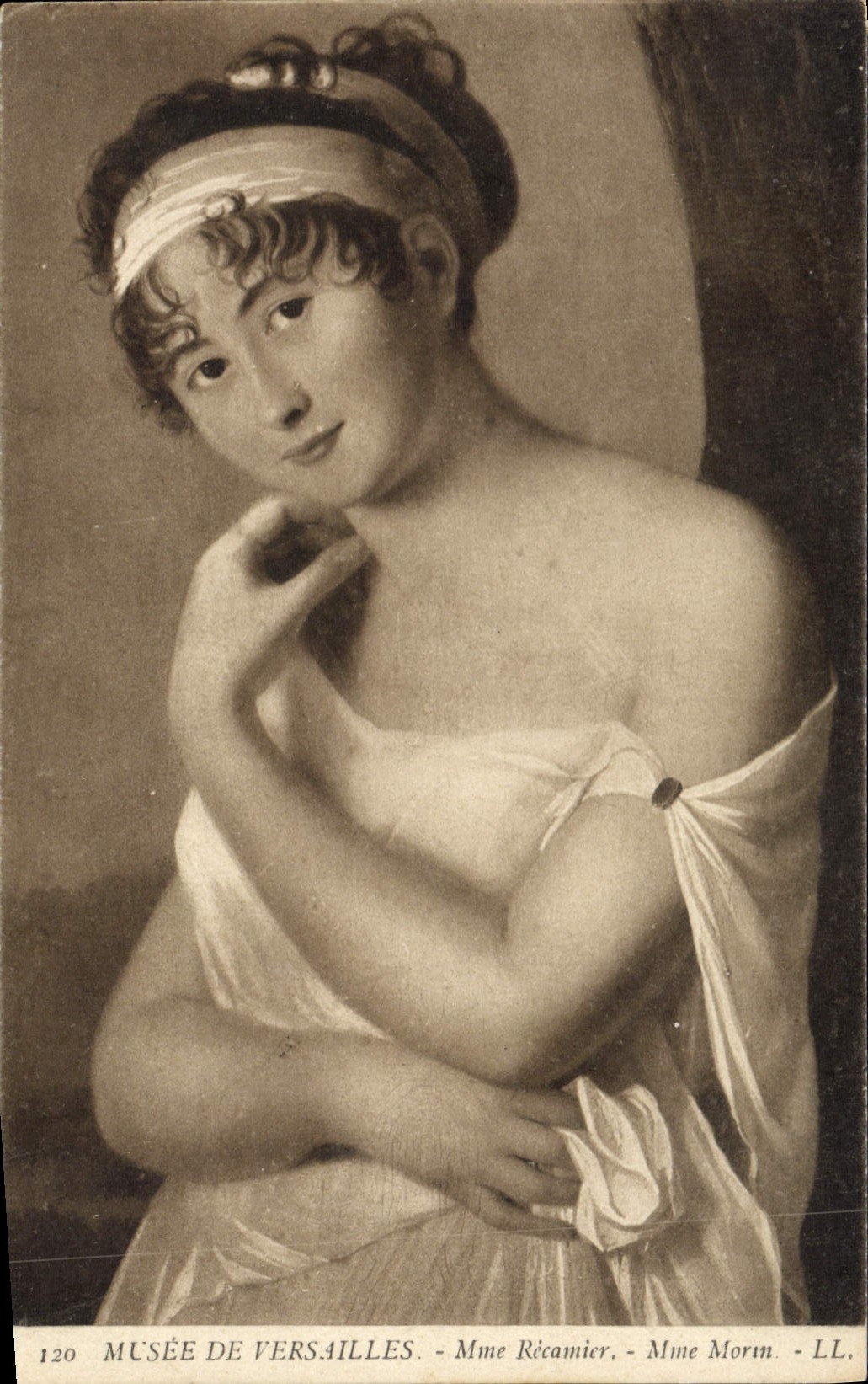 Mme Récamier — Portrait au musée — LL, n°120