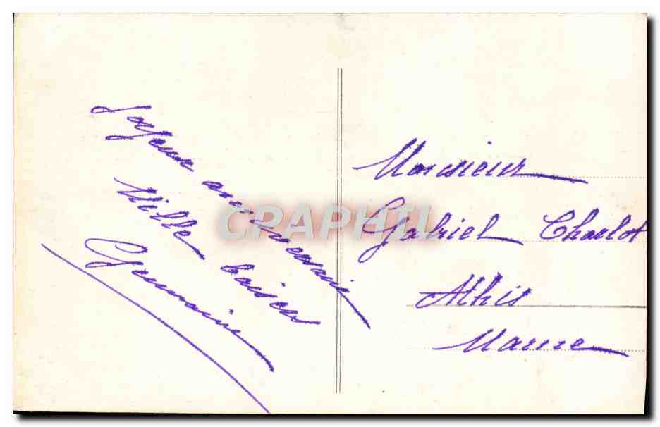 CPA Fantaisie Enfants — Verso