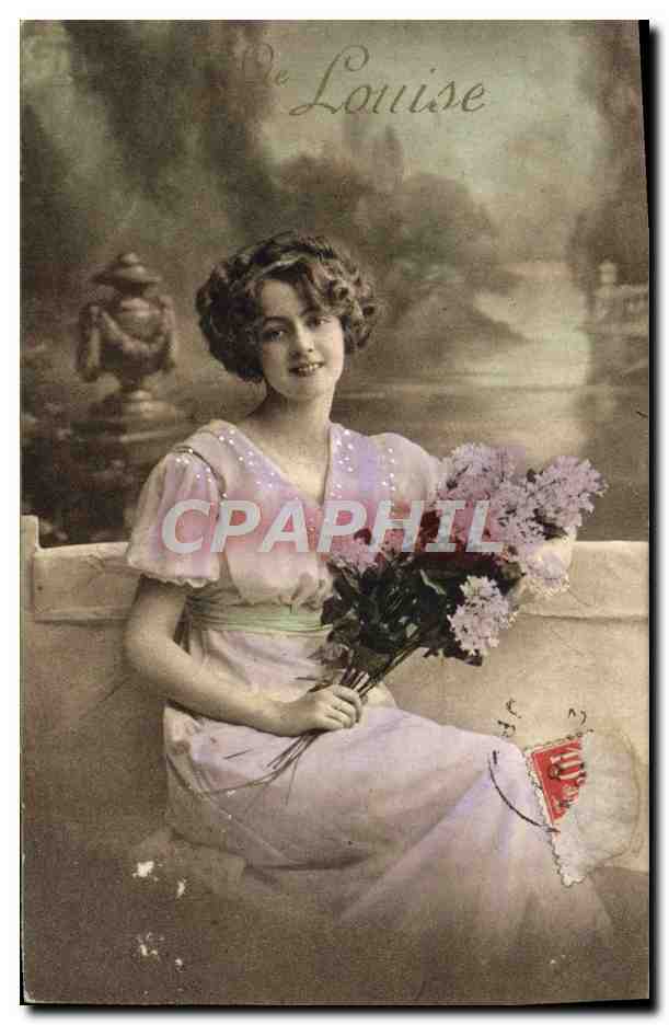 CPA Fantaisie Femme