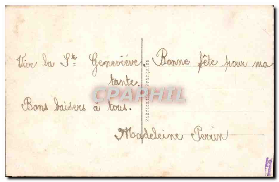 CPA Fantaisie Enfants — Verso