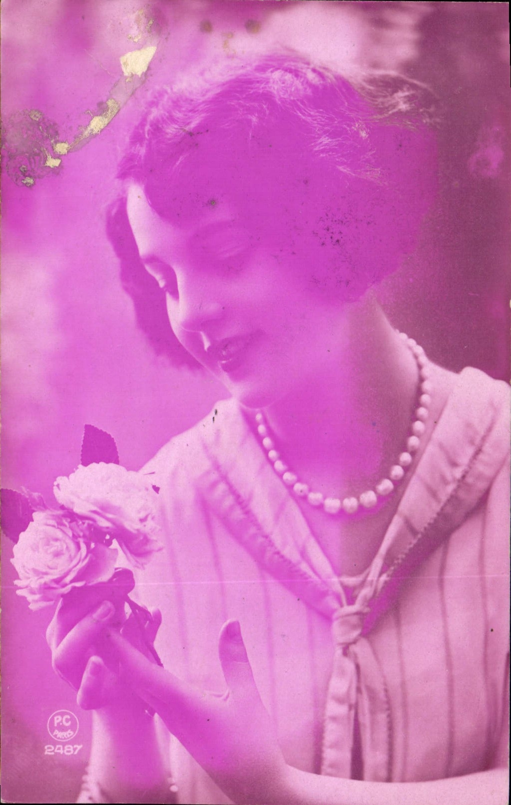 CPA Fantaisie Femme 