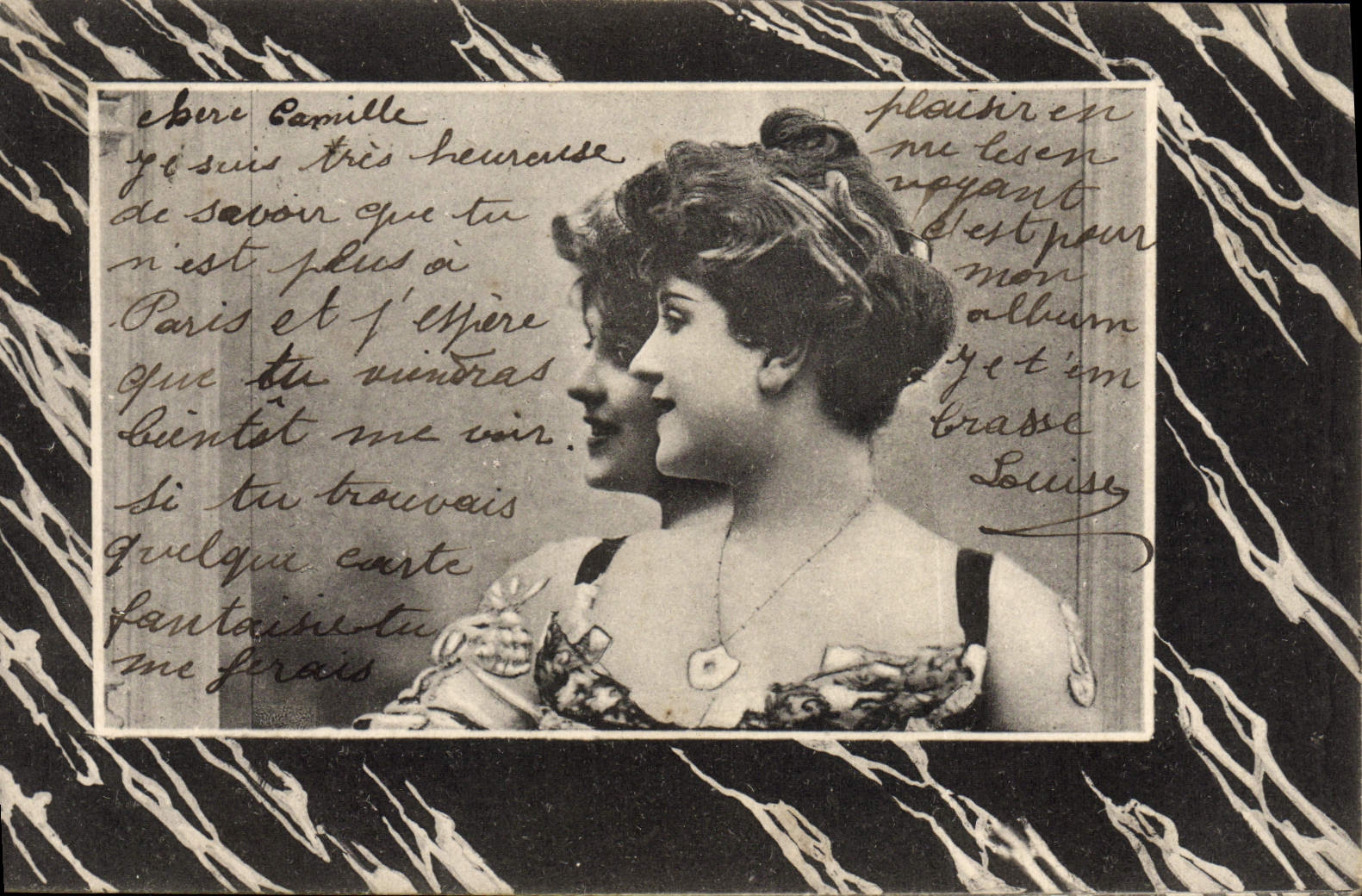 CPA Fantaisie Femme 