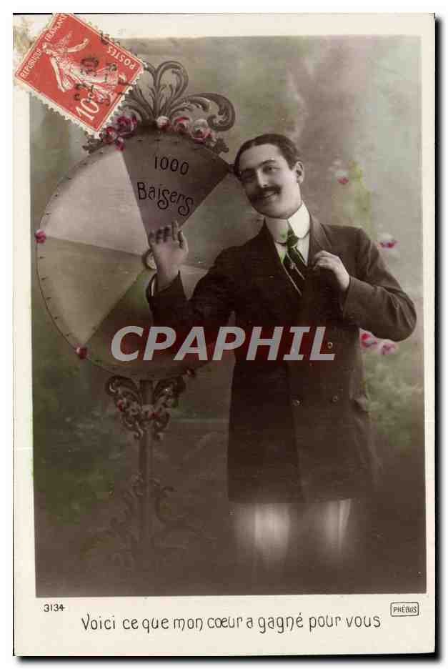 CPA Fantaisie Homme 