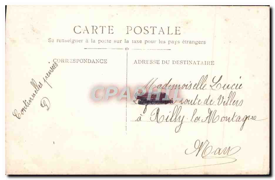 Couple en extérieur — texte poétique — ABN 574 — Verso